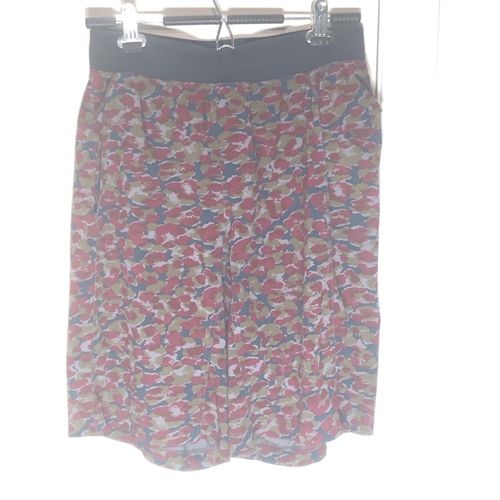 Lululemon camo yoga shorts